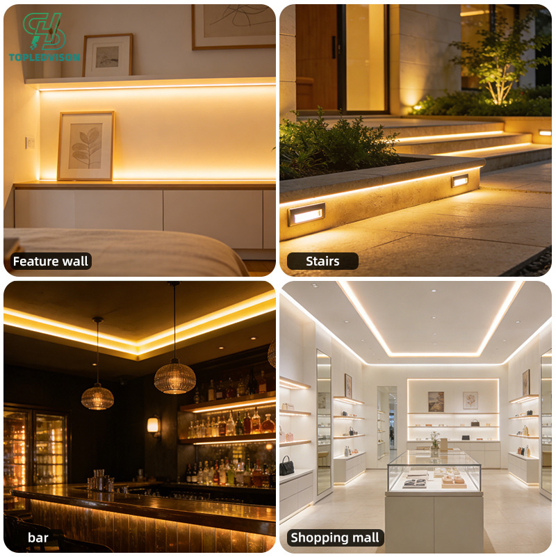 2835 CCT 240 LED Stirp 10mm-5m (CCT LED STRIP SERIES)