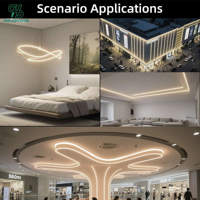 D30 360° Flexible Neon LED Strip 30×30mm-5m(NEON STRIP SERIES )