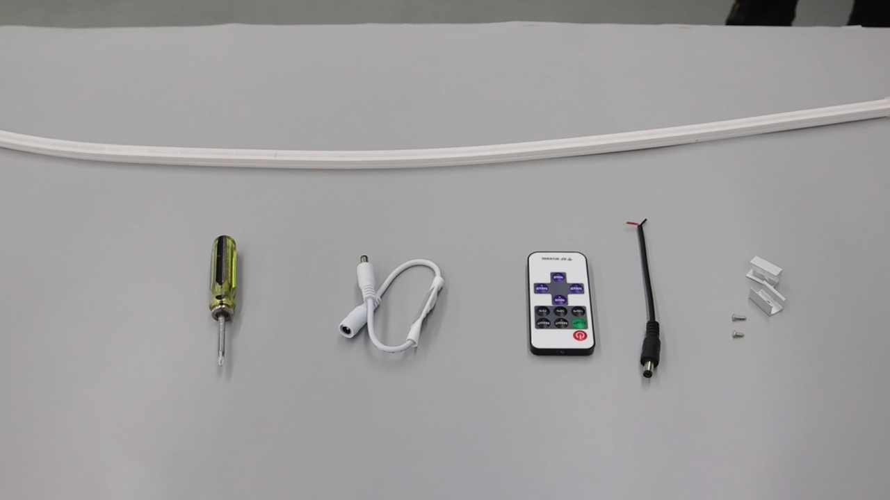 Neon strip 1010 installation video