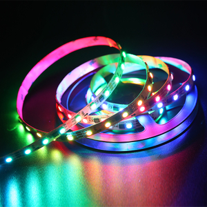 SMD5050 RGB Digital LED Strip Light Pixel 60LEDs/M Color Changing