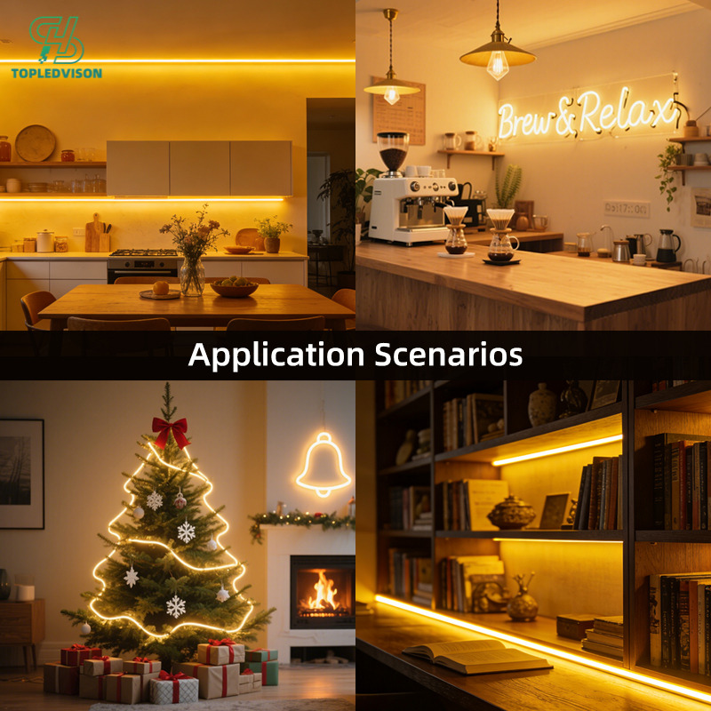 1010 Flexible LED Neon Strip 10×10mm-5m(NEON STRIP SERIES )