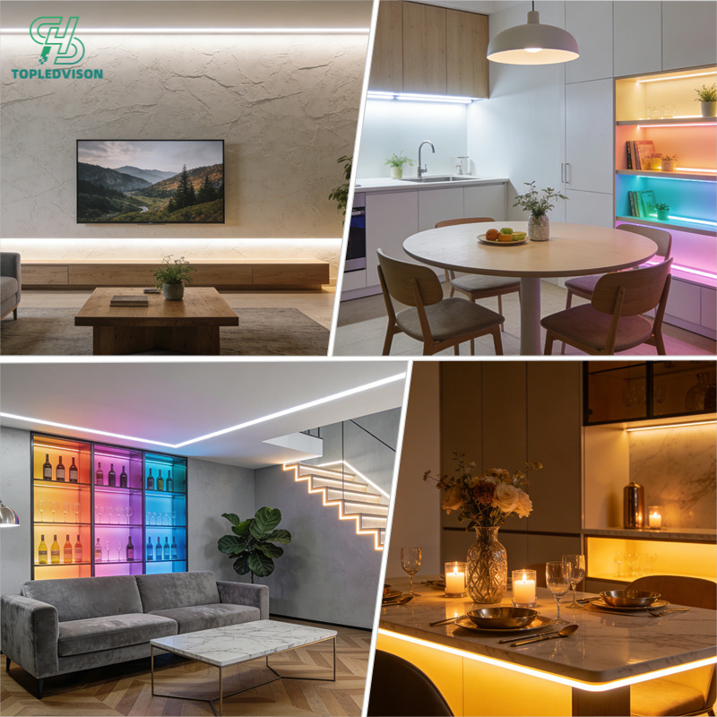 5050 RGBW 60 LED Strip 10mm-5m (5050 RGBW STRIP SERIES )