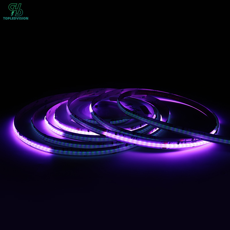 SPI COB RGBW 896 LED Strip Light – Addressable Digital Color Changing LED Tape (SPICOB RGBW STRIP SERIES)