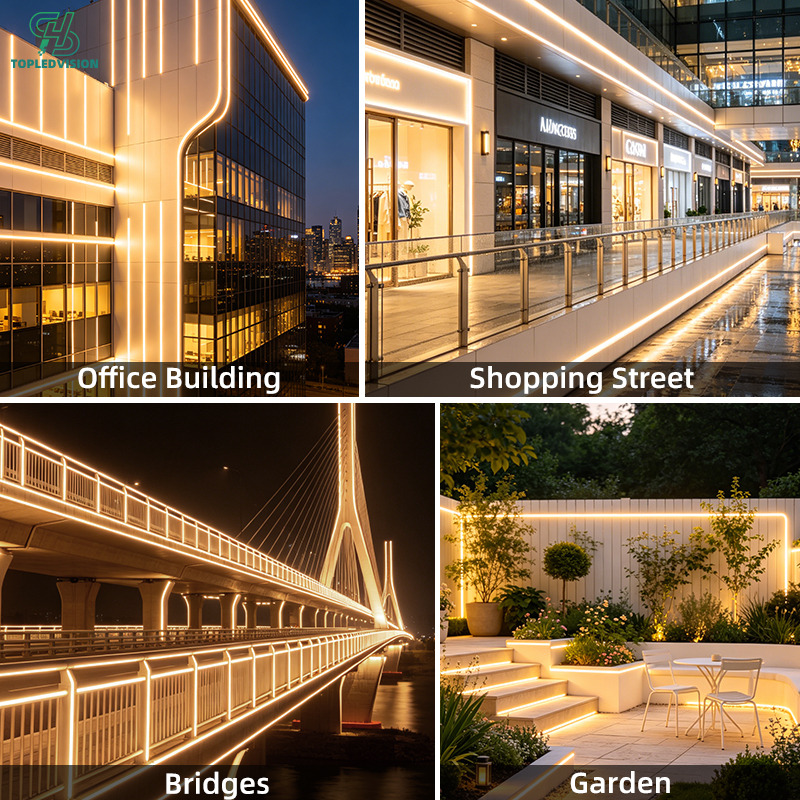 8x17mm Flexible LED Neon Flex Strip for Signage Lighting 8×17mm-5m (NEON STRIP SERIES )