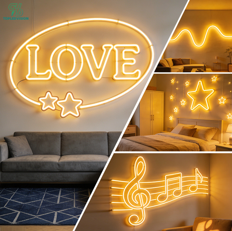 10x10mm LED Neon Strip – Flexible Silicone Neon Flex Light