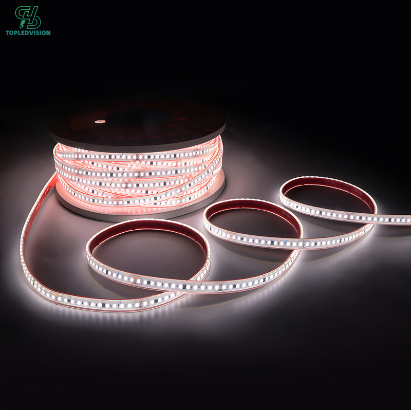 High Voltage 2835 LED Strip Light with 120 LEDs/m 110V 220V 10mm-5m (AC110/220 STRIP SERIES )