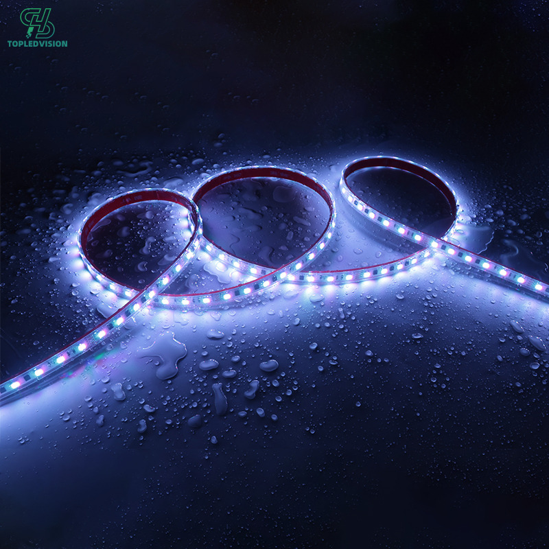 High Voltage 5050 RGB 60 LED Strip Light 110V 220V 10mm-5m (AC110/220 STRIP SERIES)