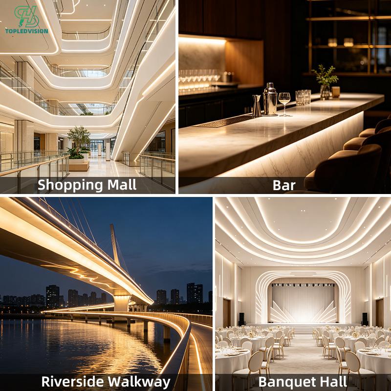 2835 DMX 120 LED Strip Light – Addressable Programmable LED Tape