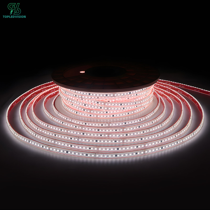 High Voltage 2835 LED Strip Light with 120 LEDs/m 110V 220V 10mm-5m (AC110/220 STRIP SERIES )