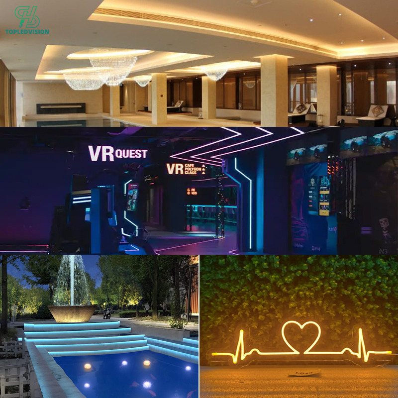 6×12mm LED Neon Flex – Flexible Silicone LED Neon Strip