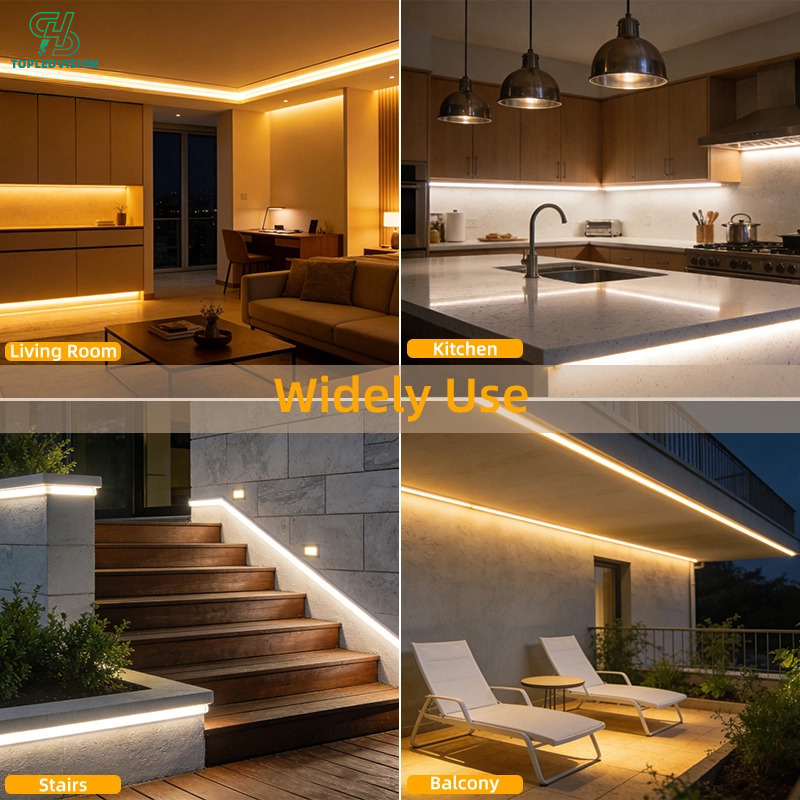 6×6mm Flexible Neon LED Strip – Ultra Slim Silicone LED Neon Flex Light 6×6mm-5m(NEON STRIP SERIES)