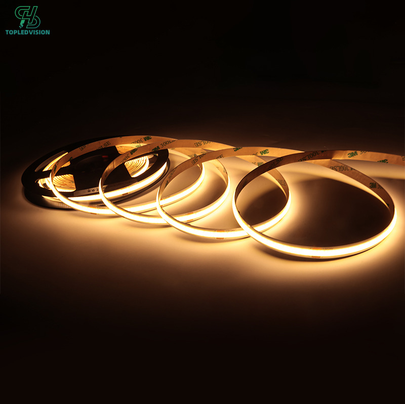 480 LEDs/m High Density COB LED Strip Light 8mm-5m(COB LED STRIP SERIES )