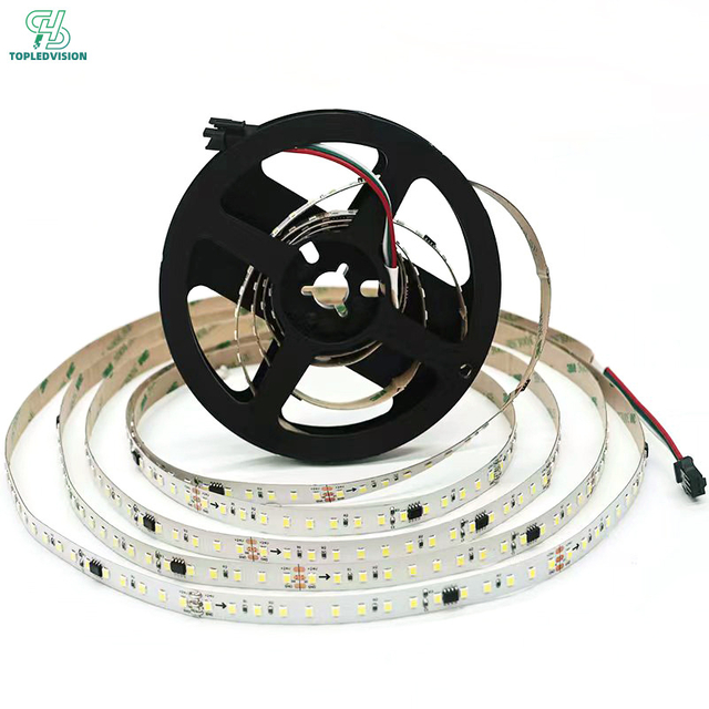 2835 White Running LED Strip Light – 120 LEDs/m High Density Dynamic White LED Tape 10mm-5m(WHITE SPI LED STRIP SERIES )