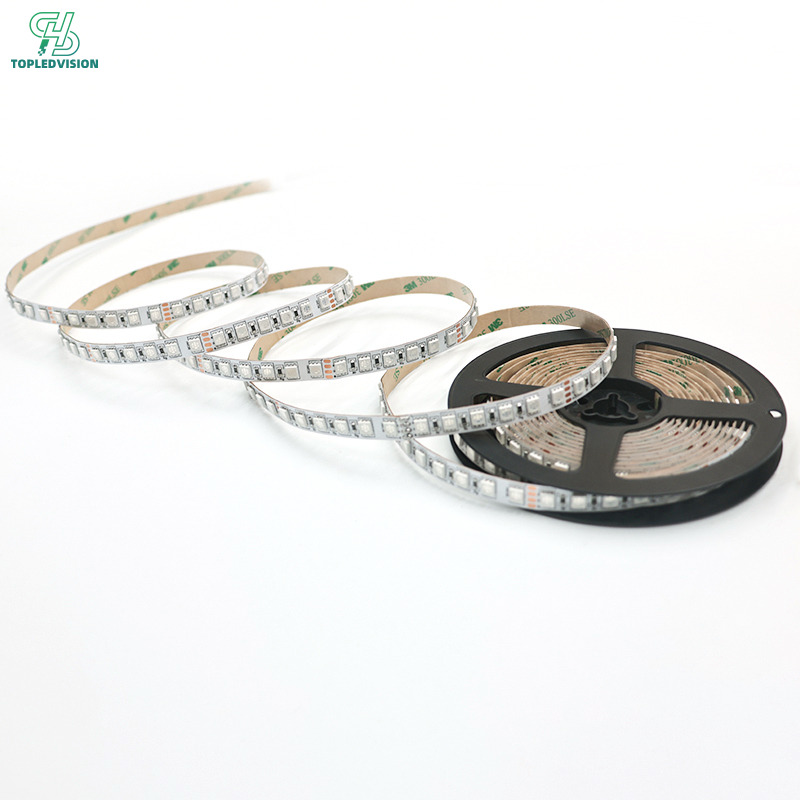 5050 RGB 96 LED Strip Light – High Density Flexible RGB LED Tape 10mm-5m (5050 RGB STRIP SERIES )