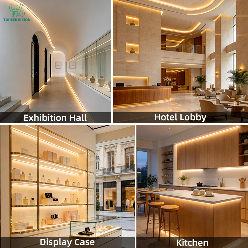 High Density 2835 Constant Current 24V 120LED/m LED Strip Light
