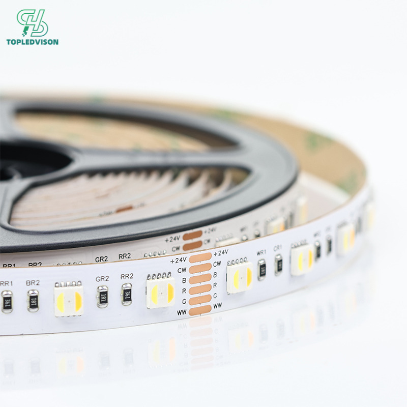 5050 RGBCW 60 LED Strip Light 12mm-5m(5050 RGBCW STRIP SERIES)