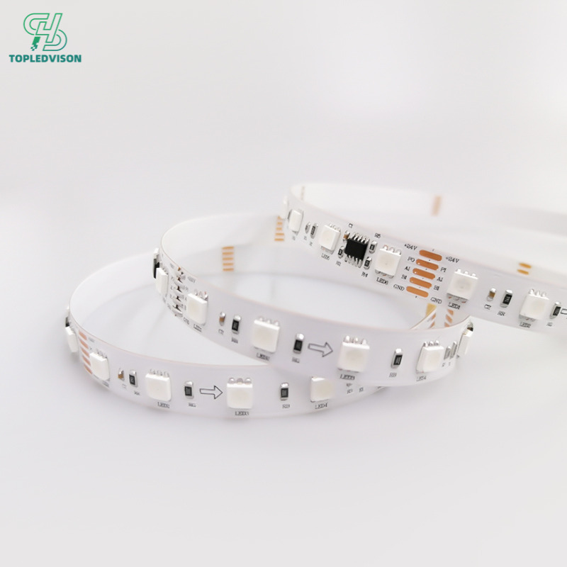 5050 RGB DMX 60 Strip 10mm-5m (DMX PIXEL STRIP SERIES )