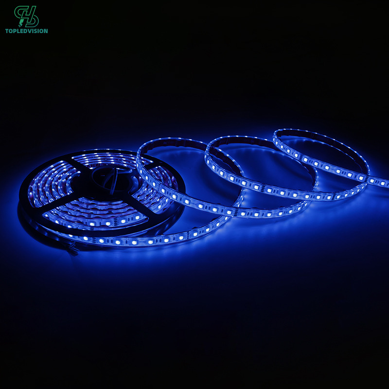 IP67 Waterproof 5050 RGB 60 LED Strip Light for Outdoor & Architectural Lighting