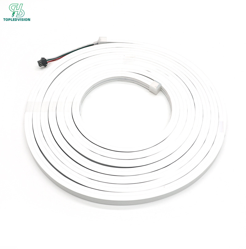 10×10mm SPI Addressable Neon LED Strip – Flexible RGB Pixel Neon Light