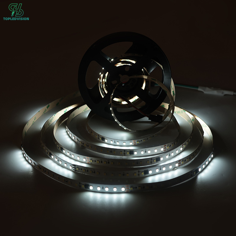 2835 White Running LED Strip Light – 120 LEDs/m High Density Dynamic White LED Tape 10mm-5m(WHITE SPI LED STRIP SERIES )