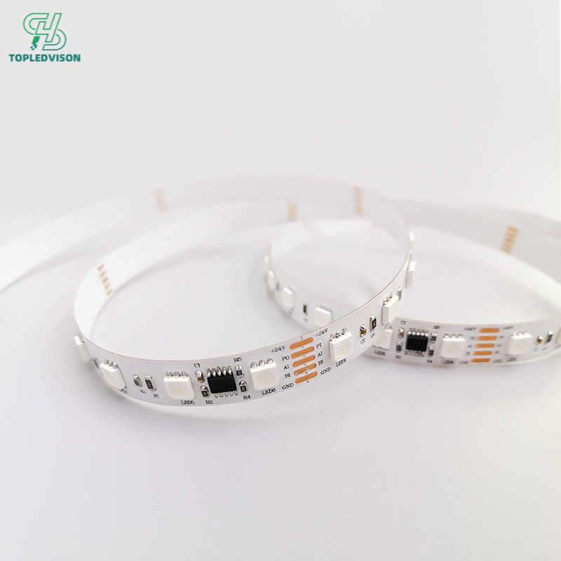5050 RGB DMX 60 Strip 10mm-5m (DMX PIXEL STRIP SERIES )