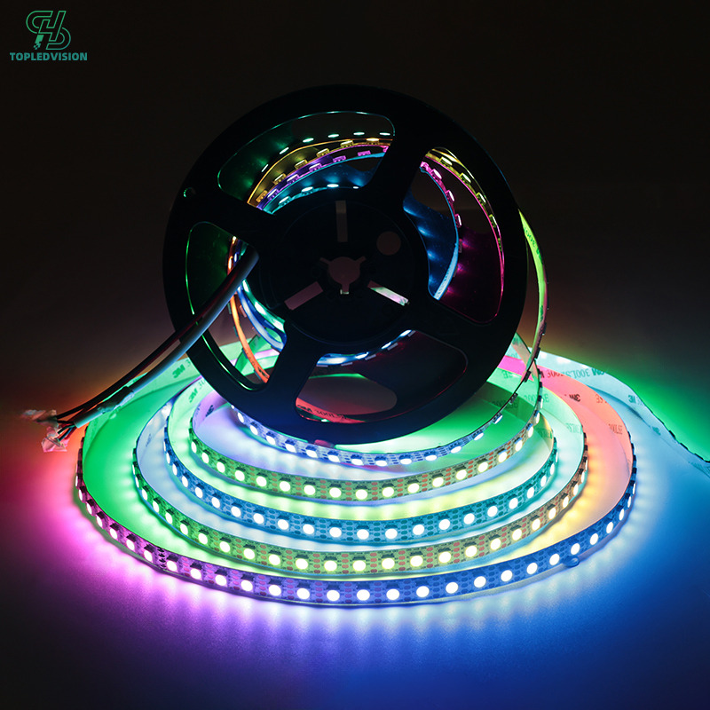 5050 SPI RGB 96 LED Strip Light | Individually Addressable Pixel LED Strip
