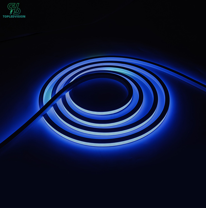 10×10mm SPI Addressable Neon LED Strip – Flexible RGB Pixel Neon Light