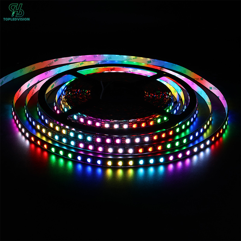 5050 SPI RGBW Addressable LED Strip Light 8mm-5m (SPI DATA STRIP SERIES)