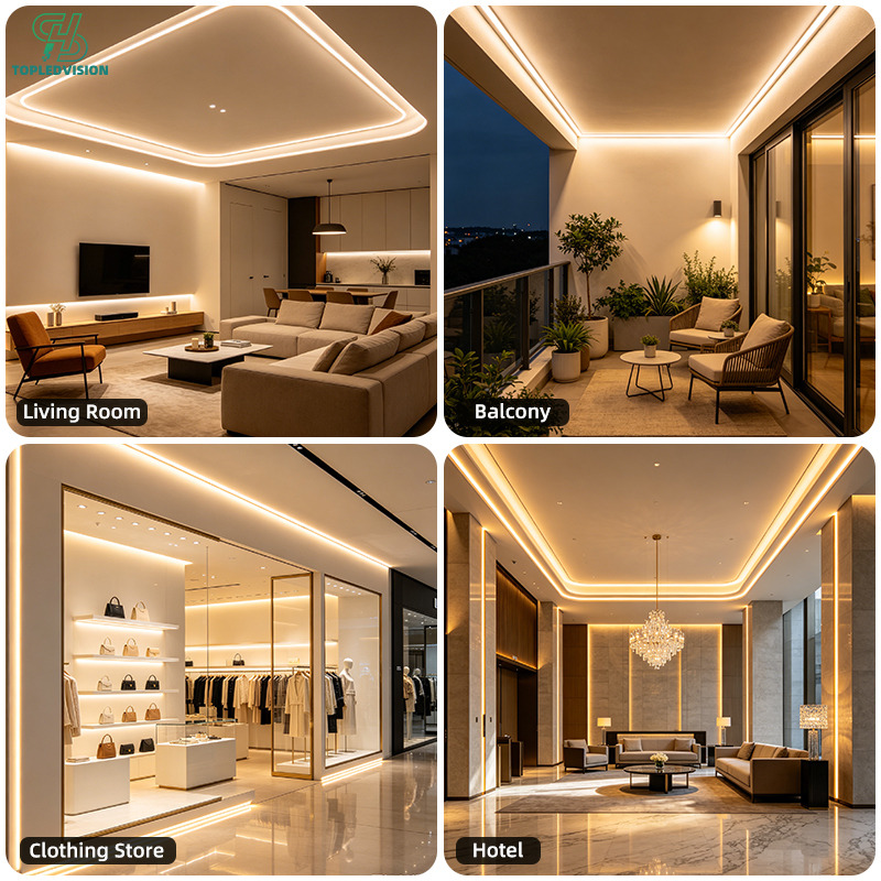 480 COB LED Strip Light – High Density Cuttable Dotless Flexible LED Tape-5mm-5m (COB LED STRIP SERIES )